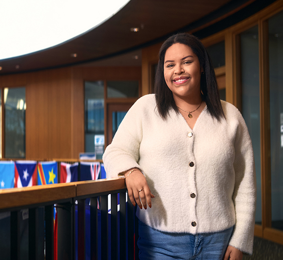 Scott Starbuck stands by his bicycle.